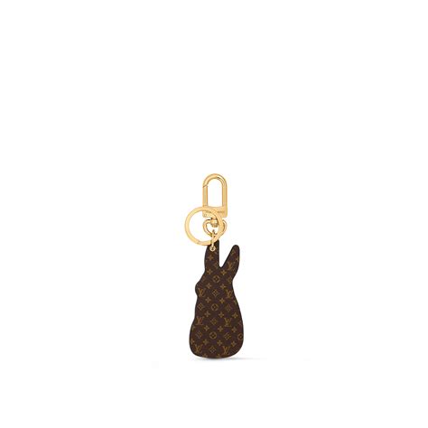 lv bunny key holder